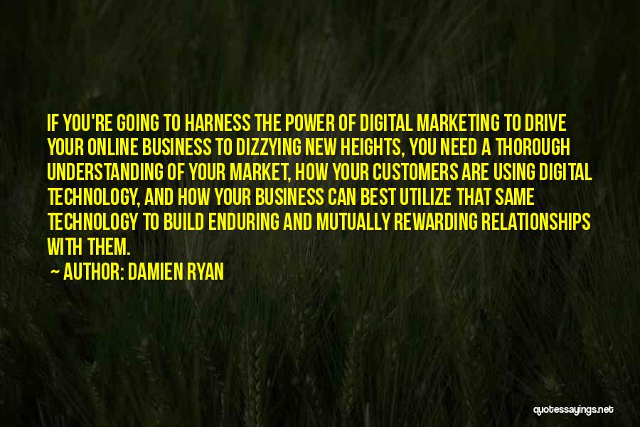 Business And Marketing Quotes By Damien Ryan