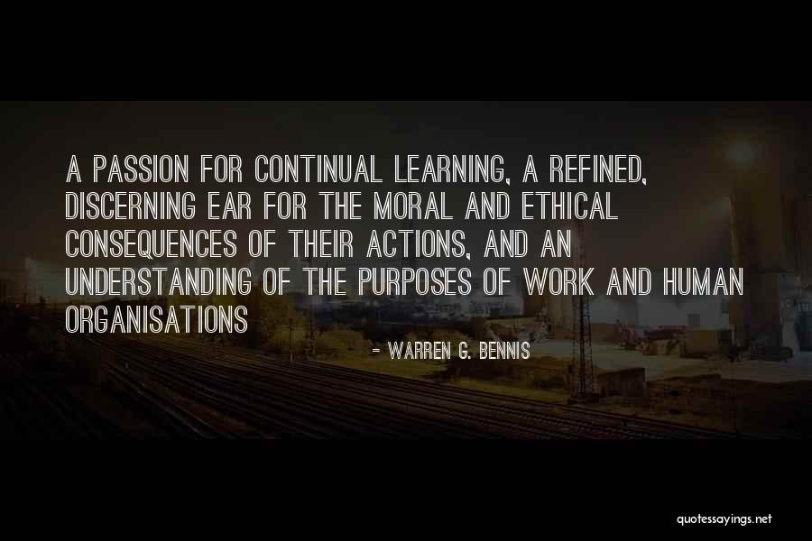 Business And Passion Quotes By Warren G. Bennis Business And Passion Quotes By Warren G. Bennis