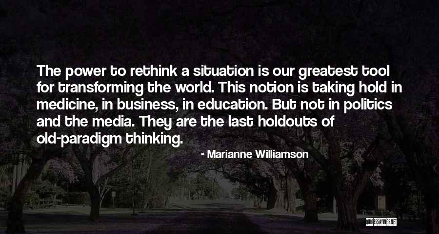 Business And Politics Quotes By Marianne Williamson