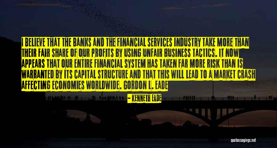 Business And Profits Quotes By Kenneth Eade Business And Profits Quotes By Kenneth Eade