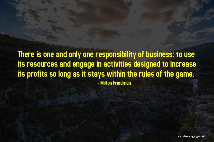 Business And Profits Quotes By Milton Friedman Business And Profits Quotes By Milton Friedman