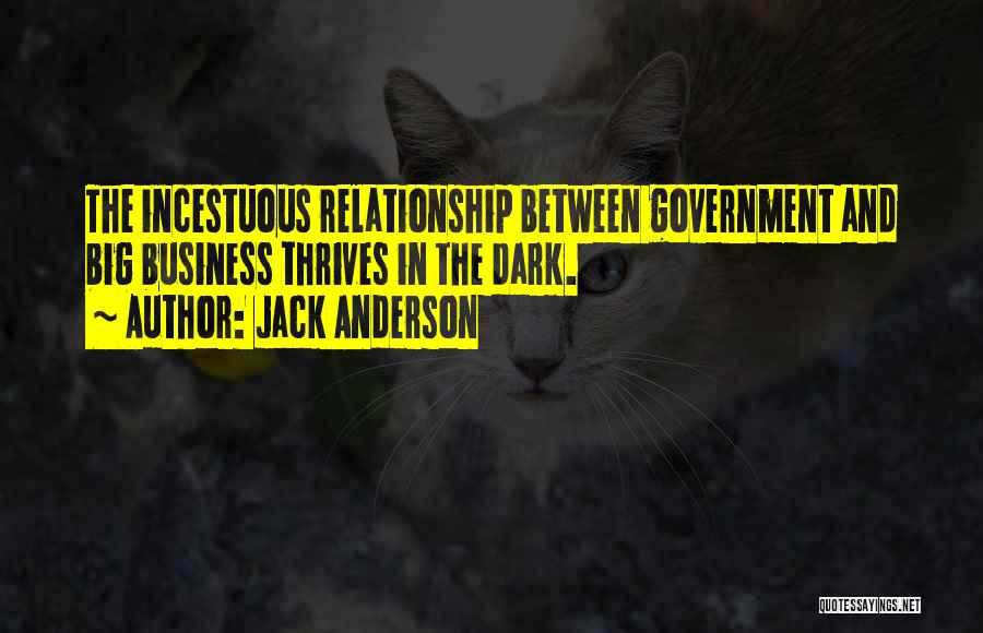 Business And Relationship Quotes By Jack Anderson