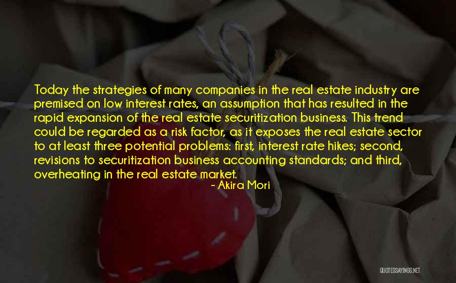 Business And Risk Quotes By Akira Mori Business And Risk Quotes By Akira Mori