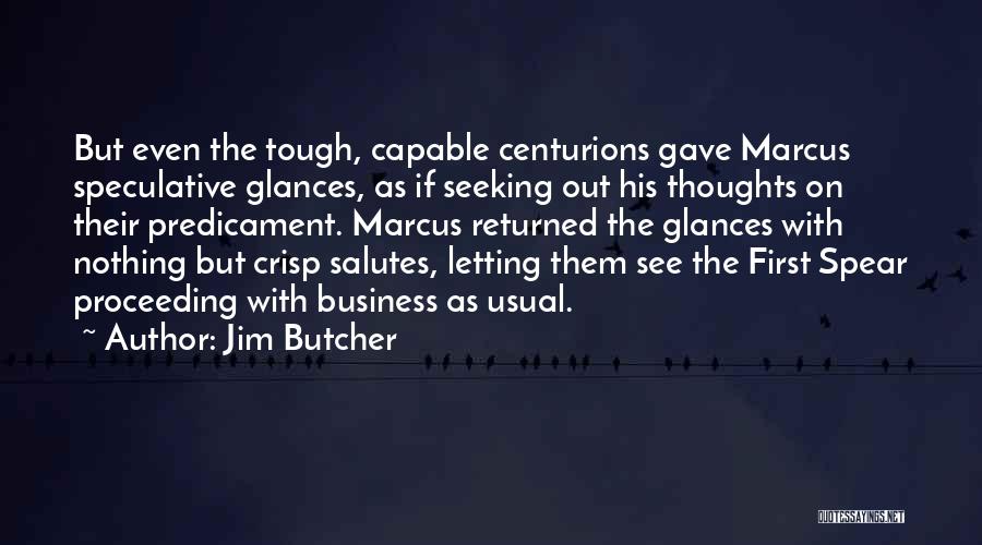 Business As Usual Quotes By Jim Butcher