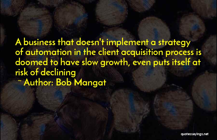 Business Automation Quotes By Bob Mangat