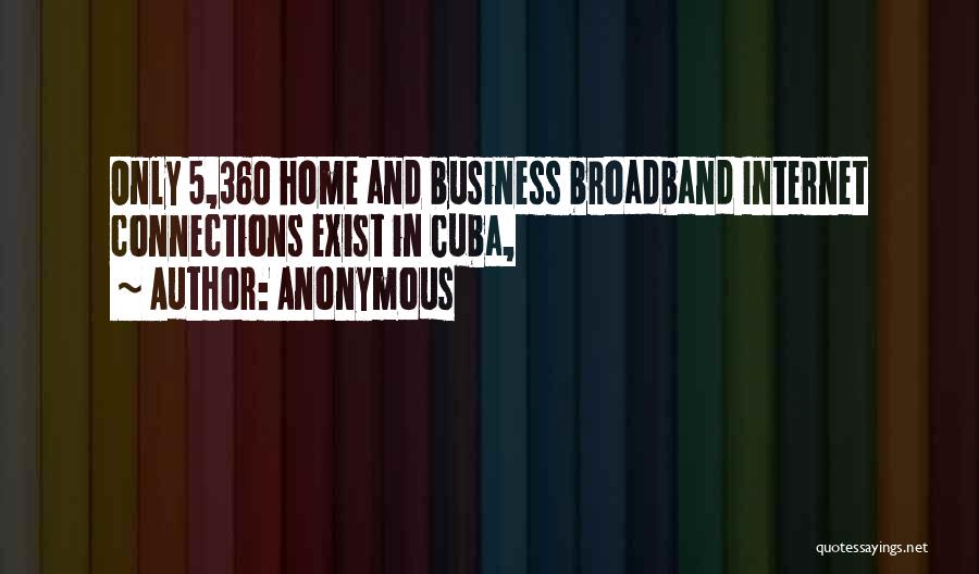 Business Broadband Quotes By Anonymous