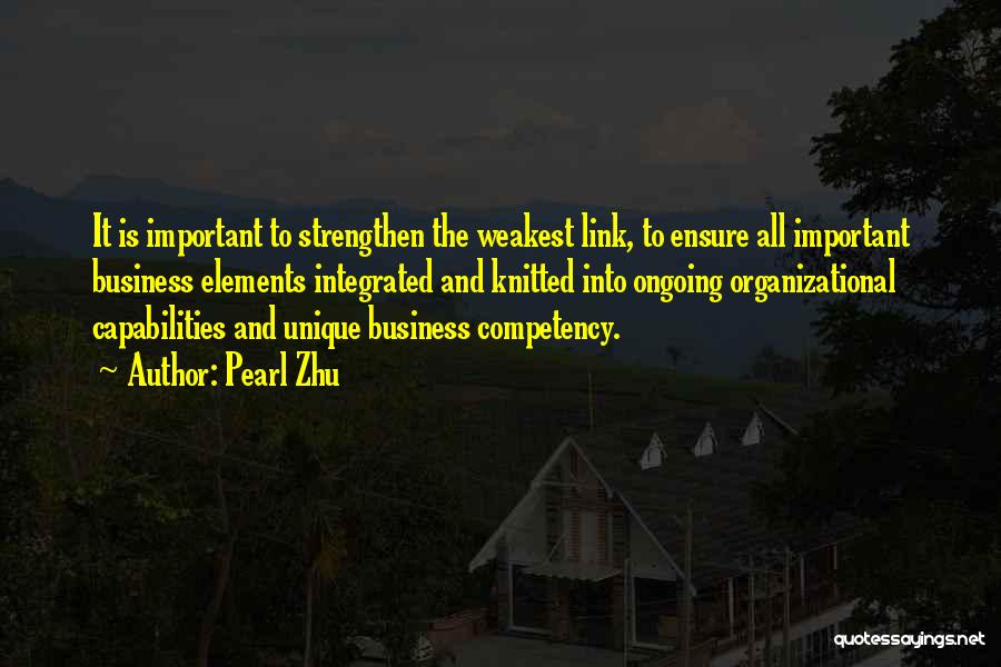 Business Capability Quotes By Pearl Zhu