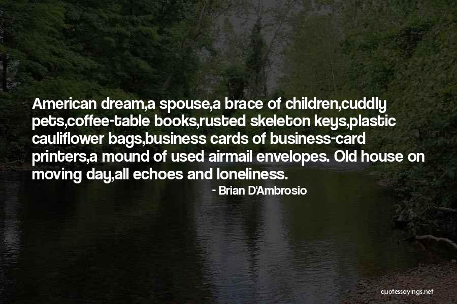 Business Cards Quotes By Brian D'Ambrosio