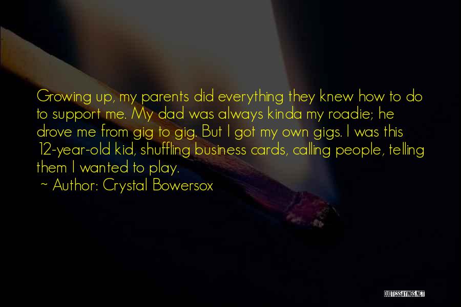 Business Cards Quotes By Crystal Bowersox