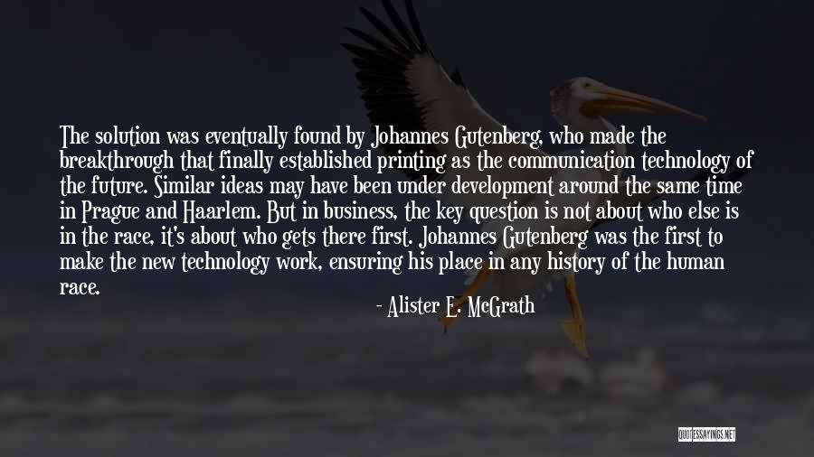 Business Communication Quotes By Alister E. McGrath Business Communication Quotes By Alister E. McGrath