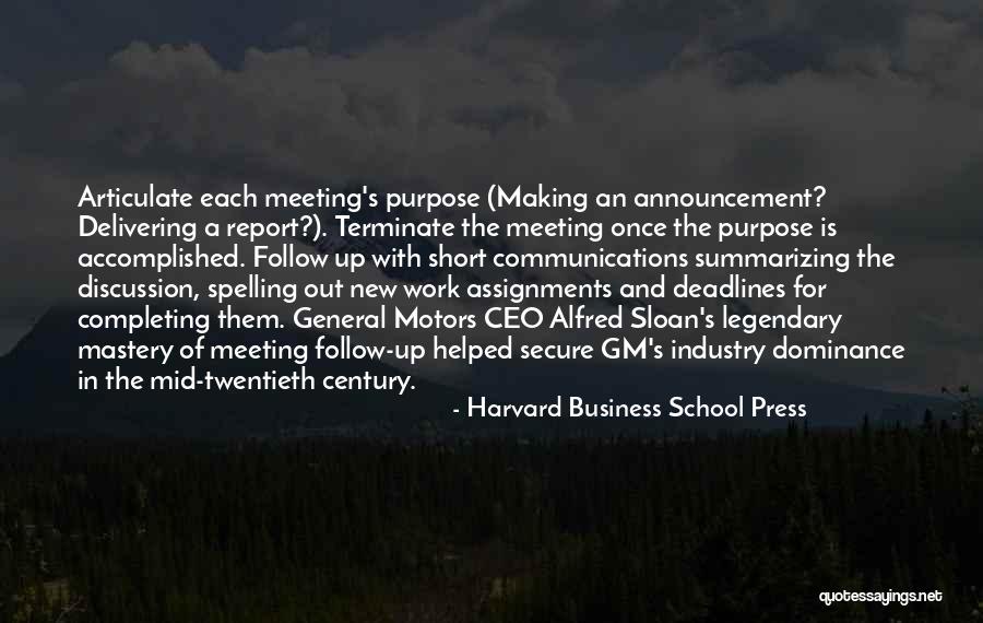 Business Communications Quotes By Harvard Business School Press Business Communications Quotes By Harvard Business School Press