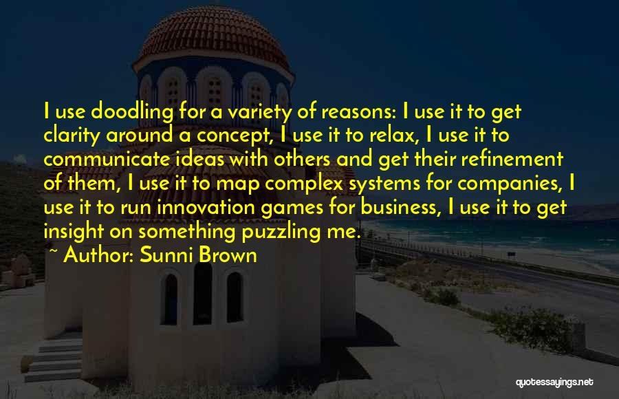 Business Concept Quotes By Sunni Brown