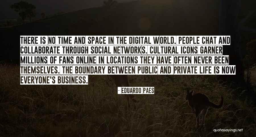 Business Cultural Quotes By Eduardo Paes