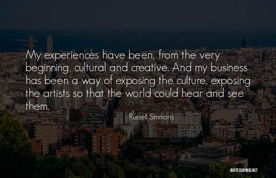 Business Cultural Quotes By Russell Simmons