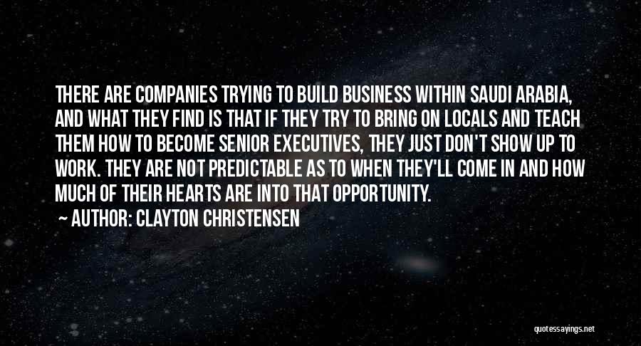 Business Executives Quotes By Clayton Christensen