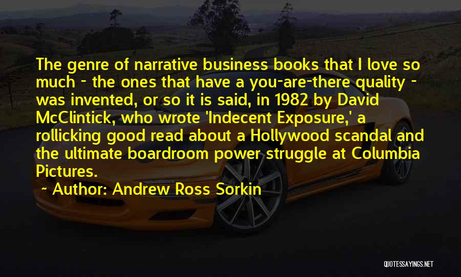 Business Exposure Quotes By Andrew Ross Sorkin