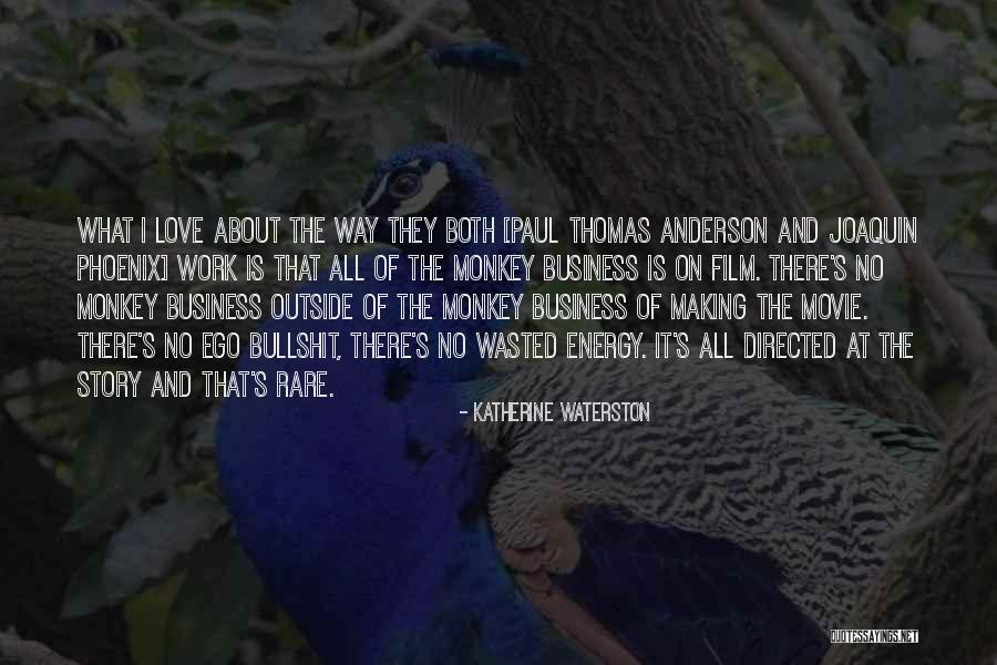 Business Film Best Quotes By Katherine Waterston Business Film Best Quotes By Katherine Waterston