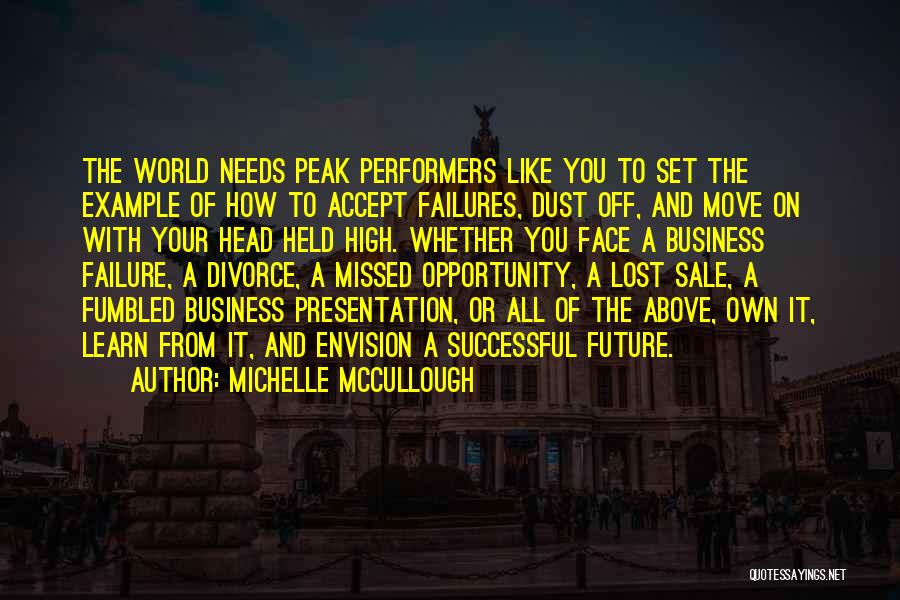 Business For Sale Quotes By Michelle McCullough