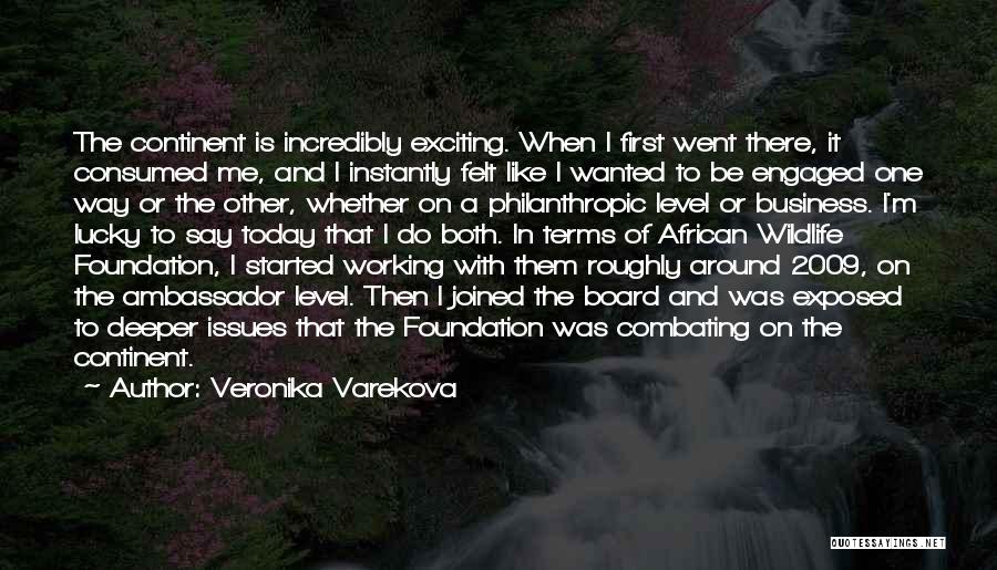 Business Foundation Quotes By Veronika Varekova
