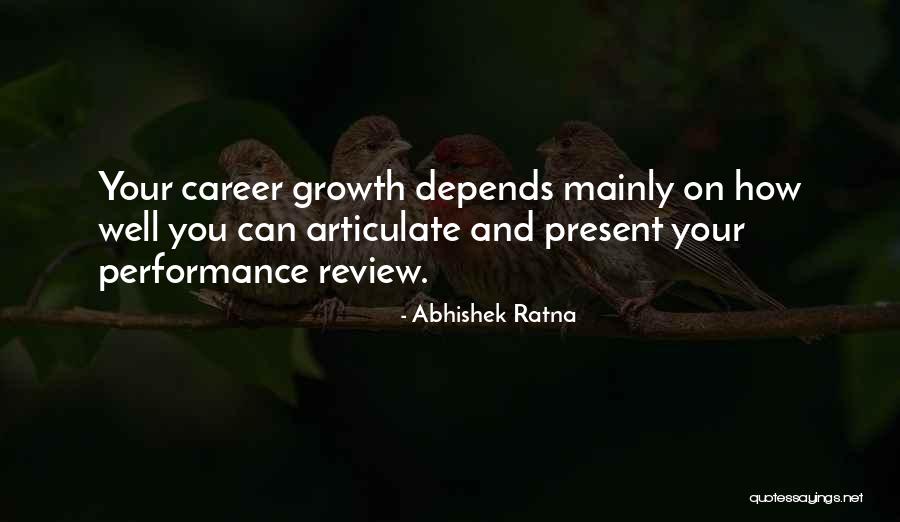 Business Growth And Development Quotes By Abhishek Ratna