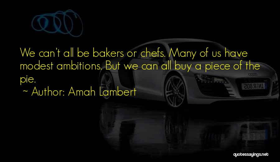 Business Growth Quotes By Amah Lambert