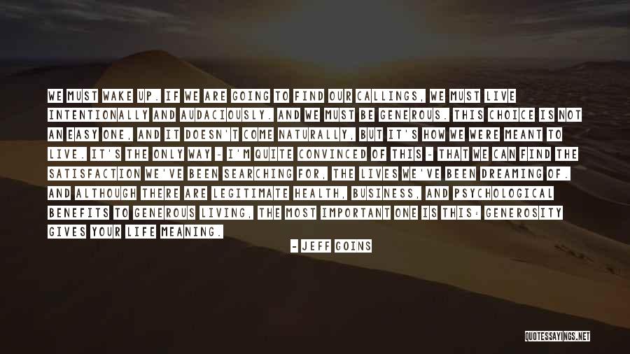Business Health Quotes By Jeff Goins Business Health Quotes By Jeff Goins