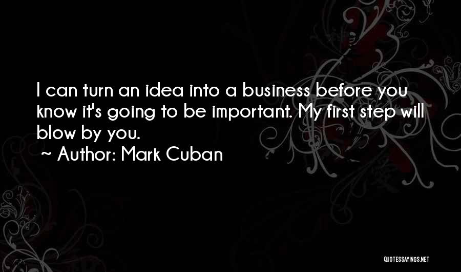 Business Ideas Quotes By Mark Cuban