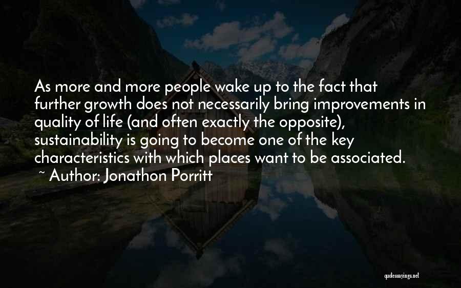 Business Improvements Quotes By Jonathon Porritt