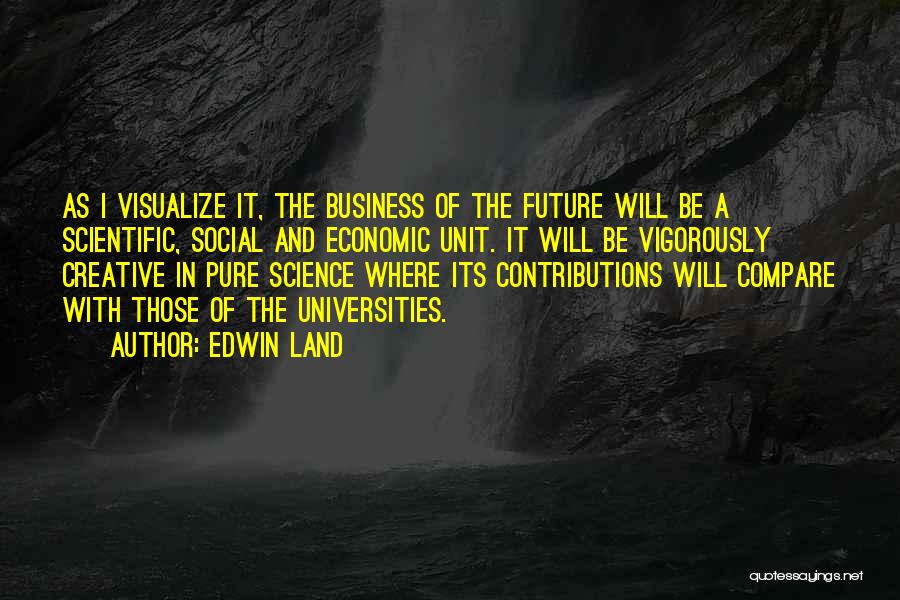 Business In The Future Quotes By Edwin Land