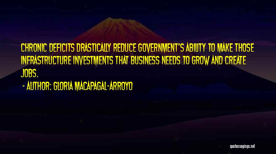 Business Infrastructure Quotes By Gloria Macapagal-Arroyo
