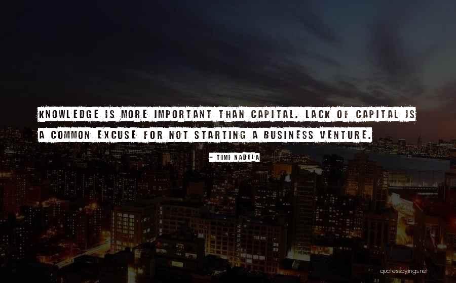 Business Knowledge Quotes By Timi Nadela Business Knowledge Quotes By Timi Nadela