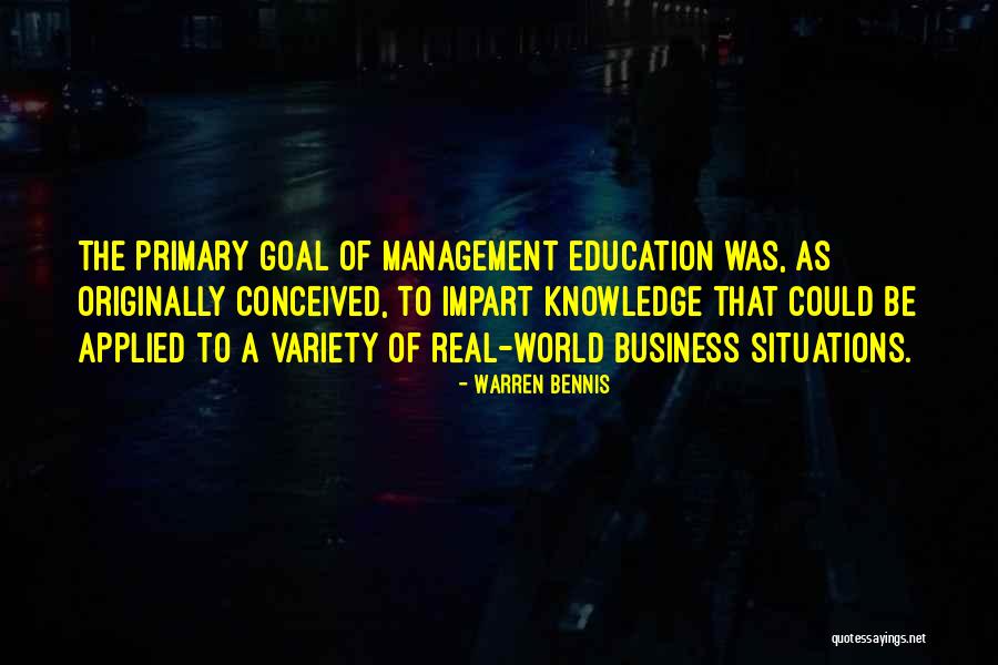Business Knowledge Quotes By Warren Bennis Business Knowledge Quotes By Warren Bennis