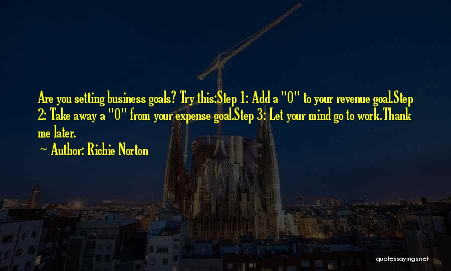 Business Mastery Quotes By Richie Norton