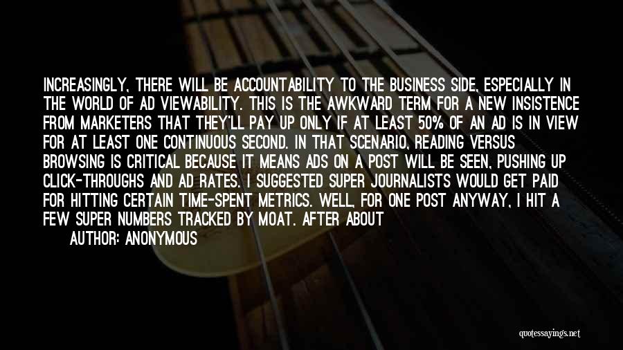 Business Metrics Quotes By Anonymous