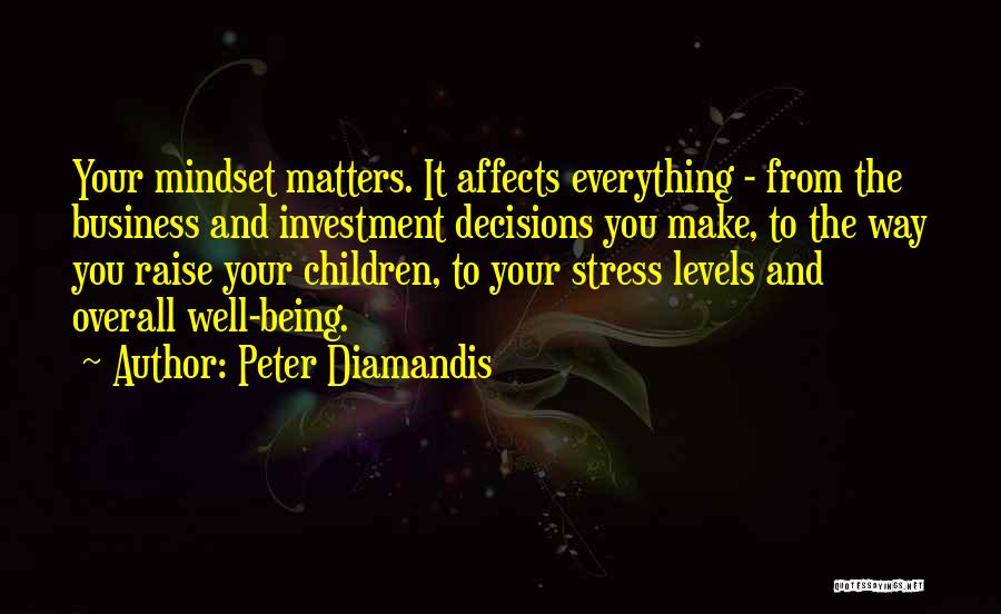 Business Mindset Quotes By Peter Diamandis