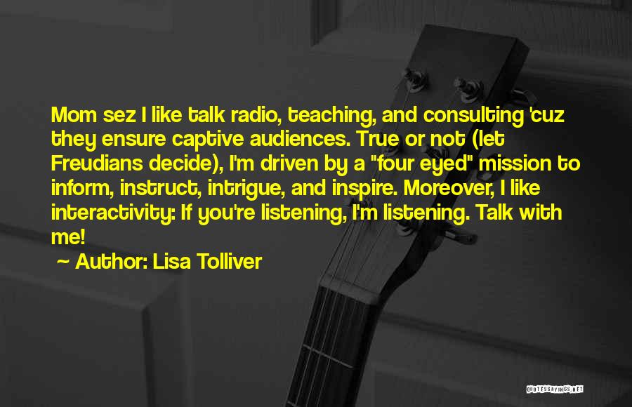 Business Mom Quotes By Lisa Tolliver