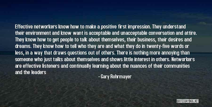 Business Network Quotes By Gary Rohrmayer Business Network Quotes By Gary Rohrmayer