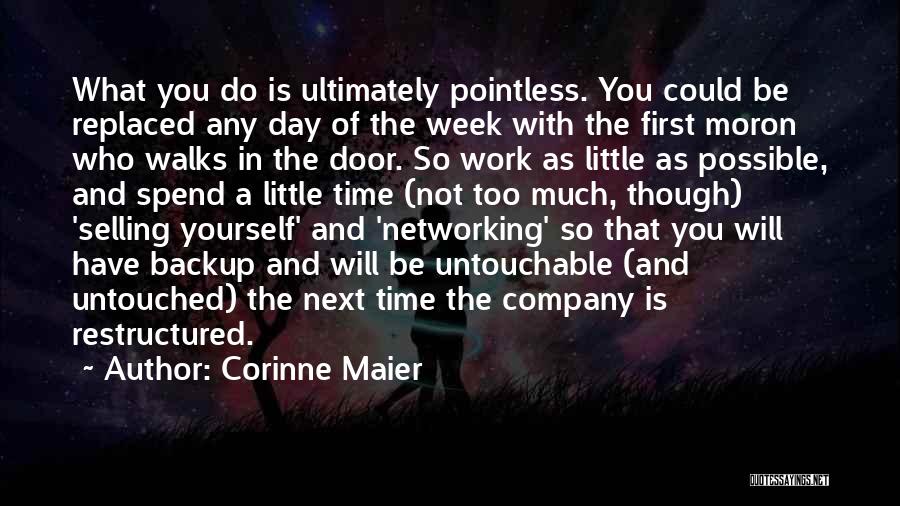 Business Networking Quotes By Corinne Maier