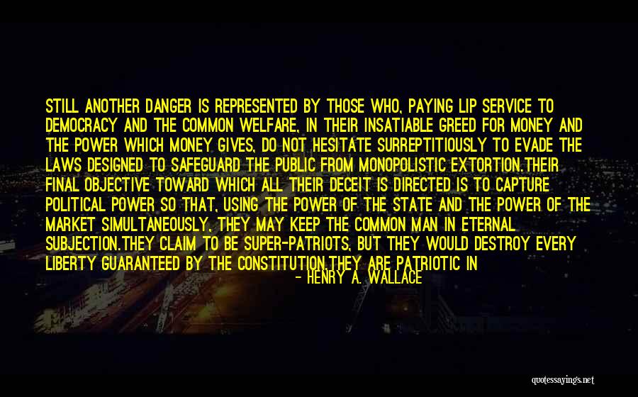 Business Objective Quotes By Henry A. Wallace Business Objective Quotes By Henry A. Wallace