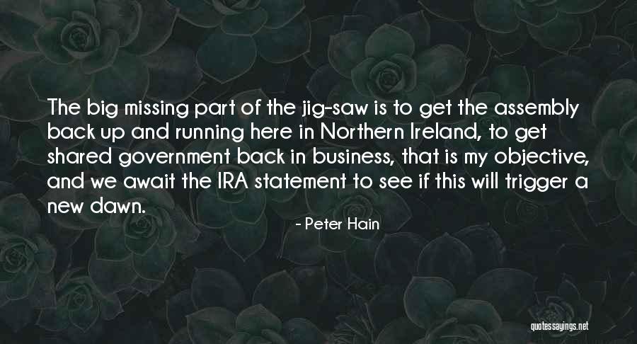 Business Objective Quotes By Peter Hain Business Objective Quotes By Peter Hain