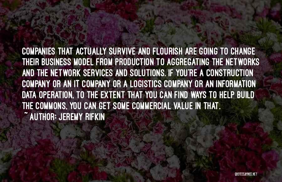 Business Operation Quotes By Jeremy Rifkin