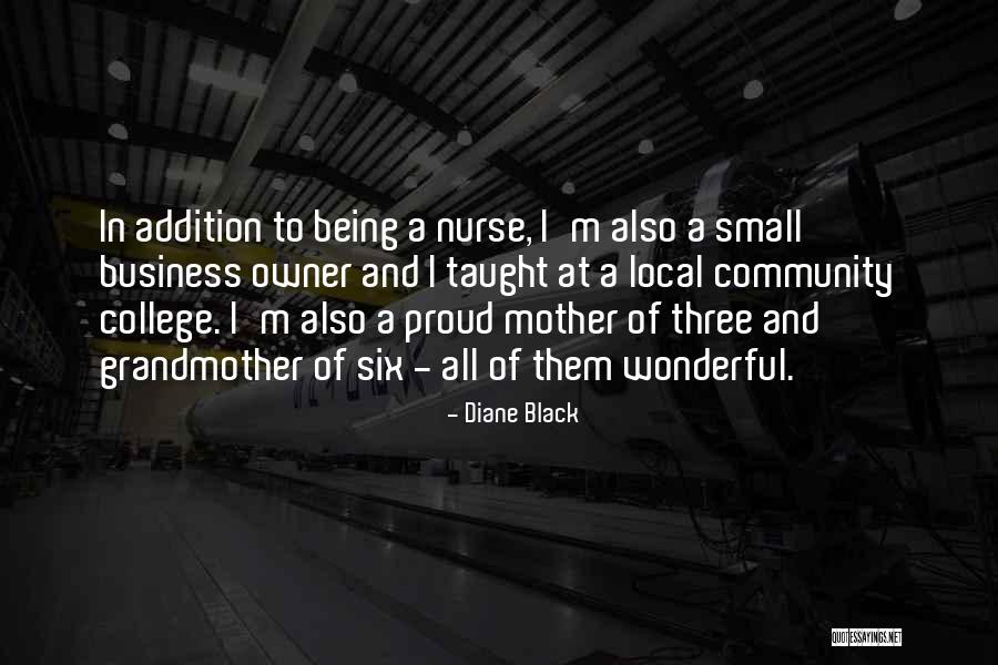 Business Owner Quotes By Diane Black