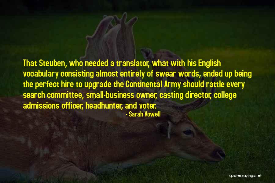 Business Owner Quotes By Sarah Vowell Business Owner Quotes By Sarah Vowell