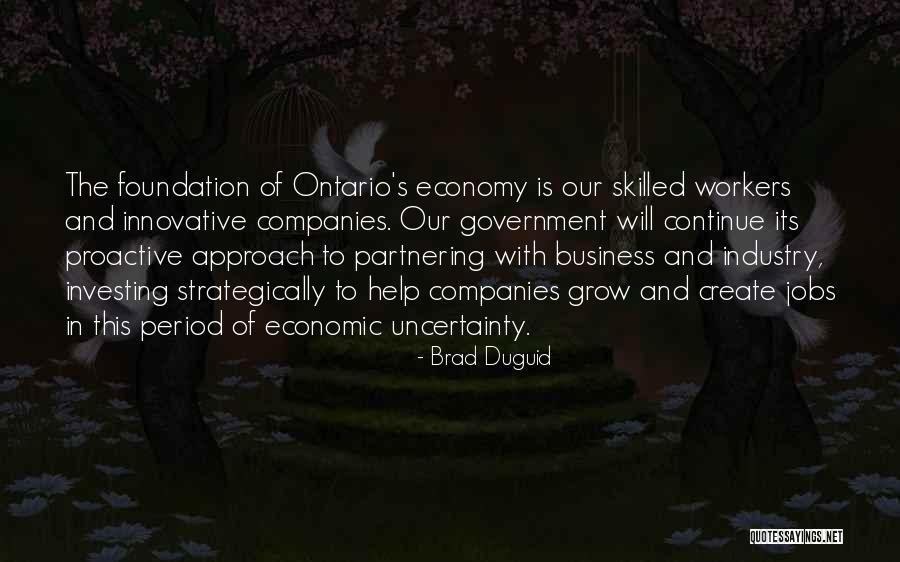 Business Partnering Quotes By Brad Duguid Business Partnering Quotes By Brad Duguid