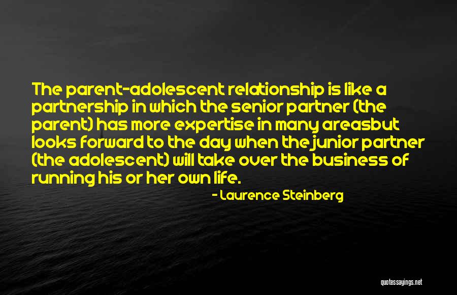 Business Partnership Quotes By Laurence Steinberg Business Partnership Quotes By Laurence Steinberg