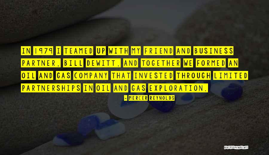 Business Partnerships Quotes By Mercer Reynolds Business Partnerships Quotes By Mercer Reynolds