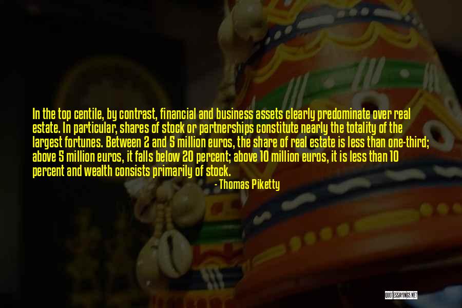 Business Partnerships Quotes By Thomas Piketty