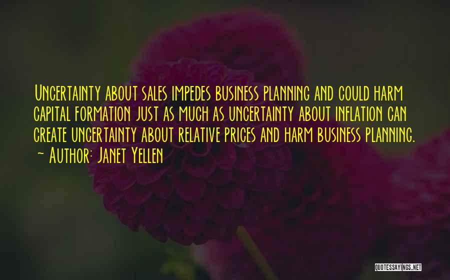 Business Planning Quotes By Janet Yellen