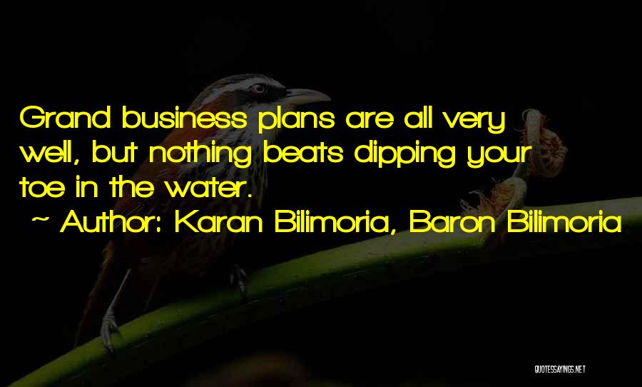 Business Planning Quotes By Karan Bilimoria, Baron Bilimoria