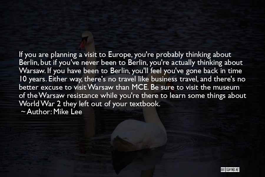 Business Planning Quotes By Mike Lee
